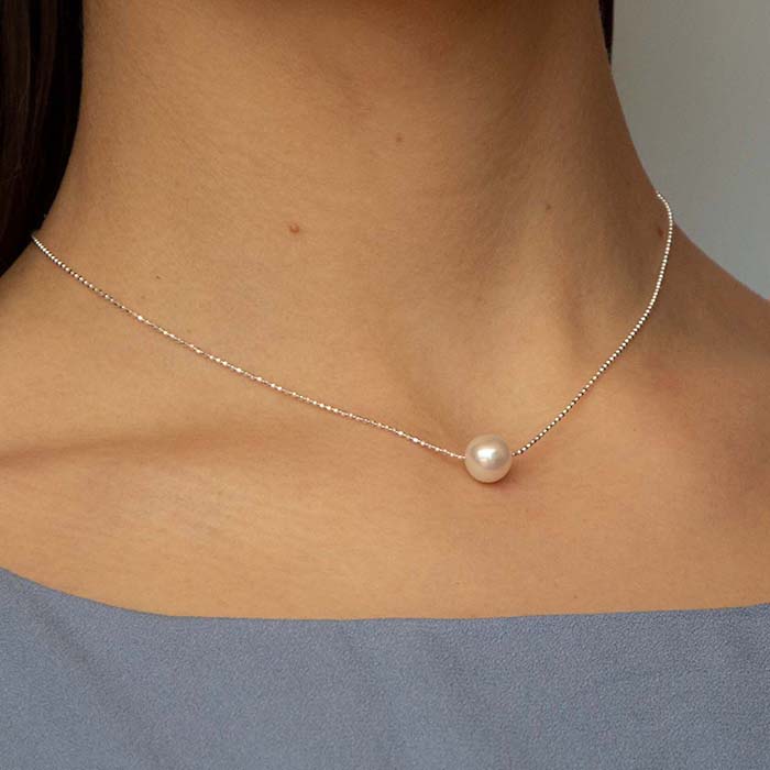 Treasure Bay Collana Di Perle D'Acqua Dolce Multicolore, 7-8 Mm, Lunghezza 120 Cm, Fatte A Mano