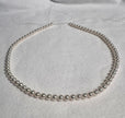 Collana perle akoya 5,5-6 mm e chiusura in argento 925