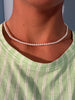 Collana perle di acqua dolce 3.5 mm e argento 925