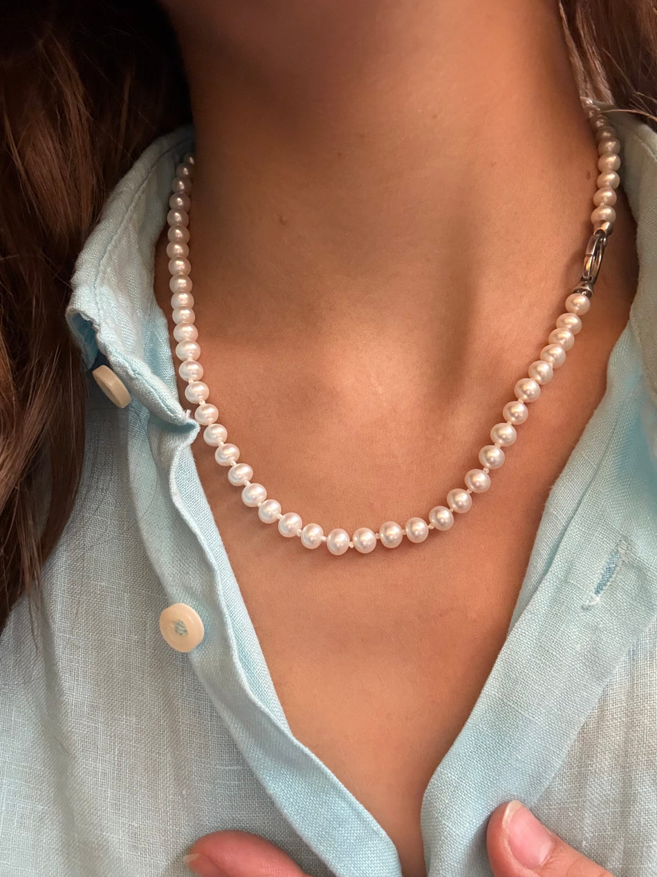 Collana perle di fiume 