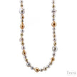 Collana con perle South Sea bianche e gold