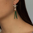 Earring with freshwater pearls - Stella