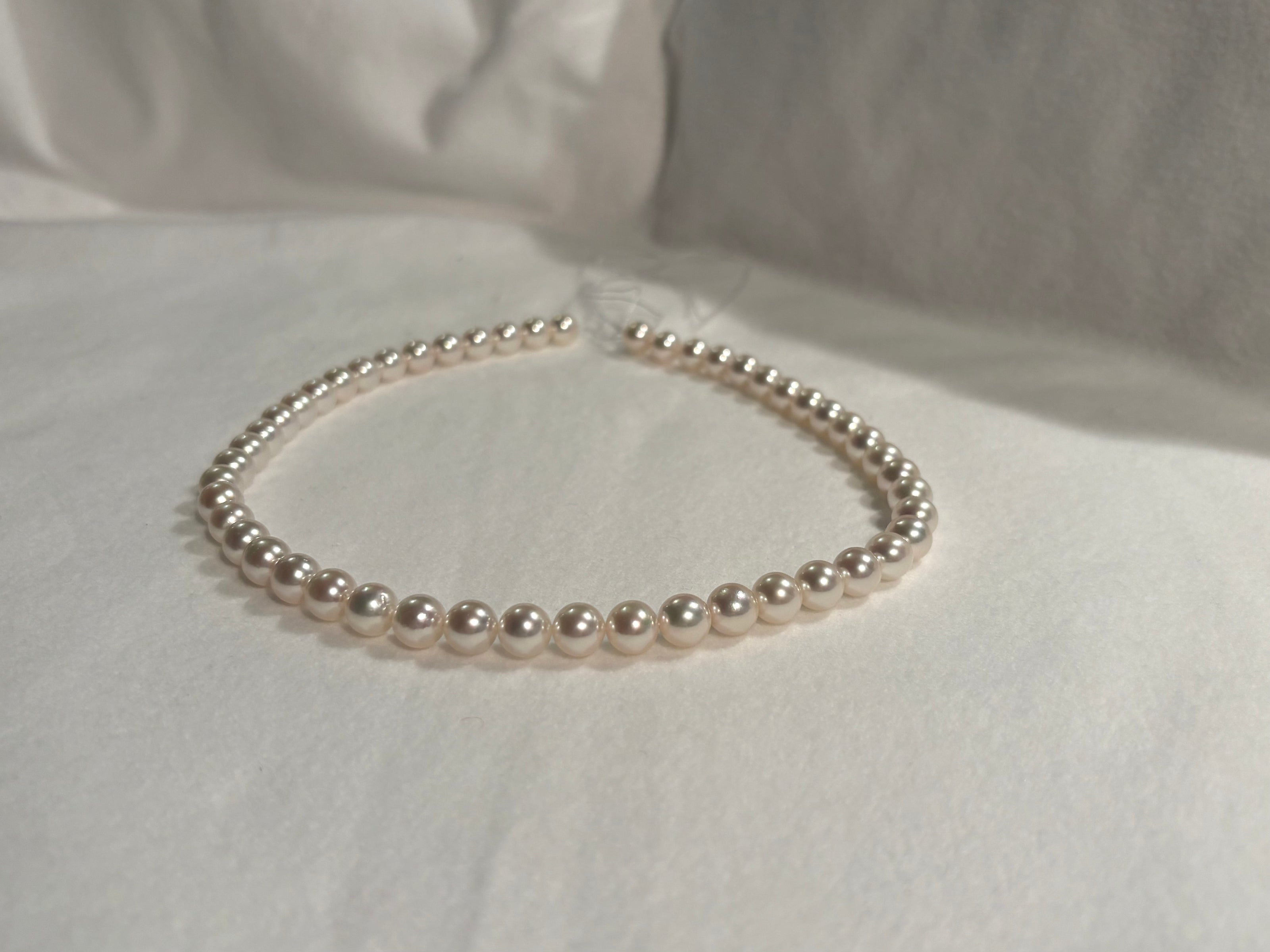 Collana perle akoya 8-8.5 mm