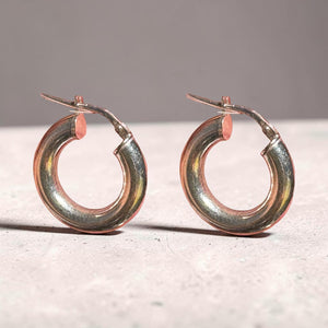 Orecchino a cerchio in argento 925