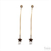 Earring with freshwater pearls - Stella