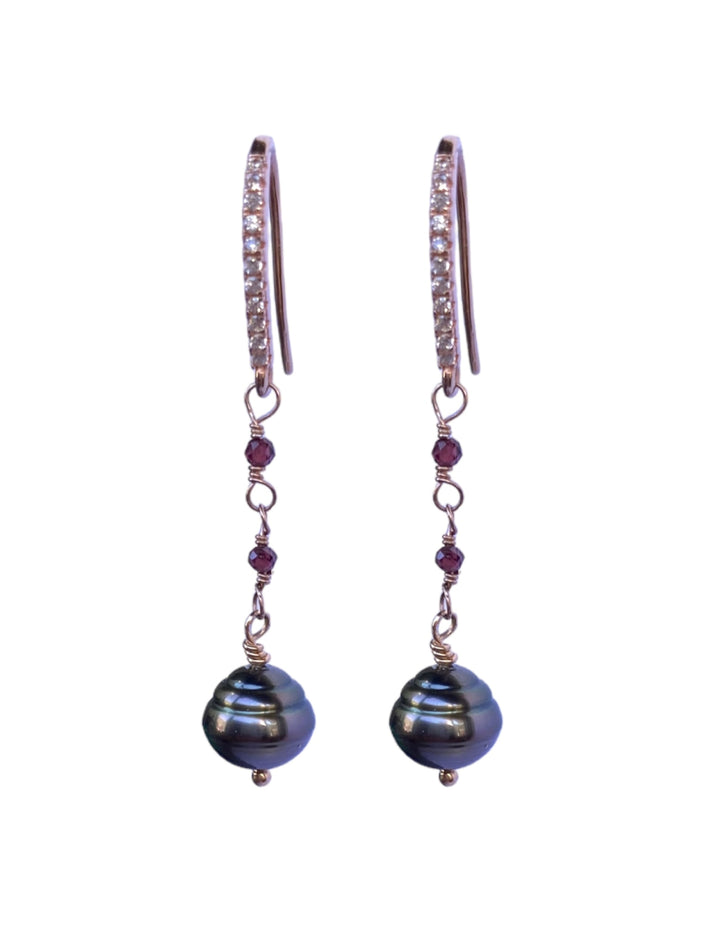 Earring with rock crystal - Paola