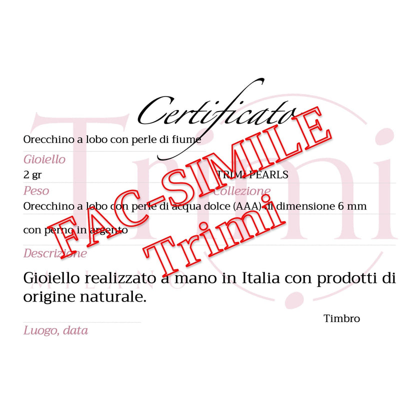 Orecchino con perle di acqua dolce e agata verde - Stella