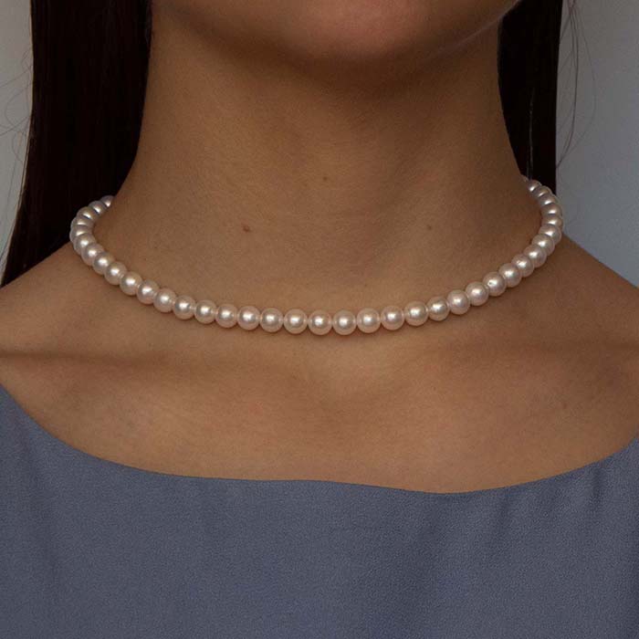 Freshwater pearl necklace - Hamburg